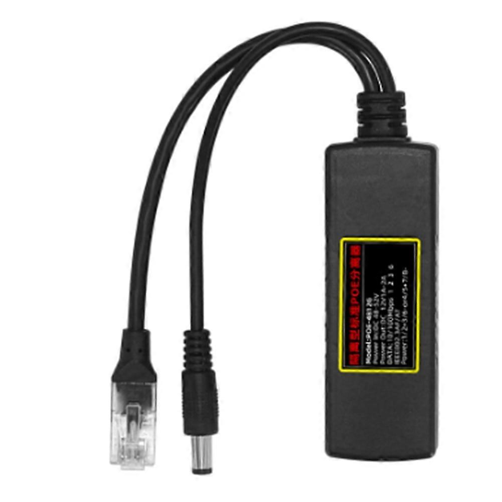 Poe-splitter Gemäß Ieee 802.3at-standard, 12 V/1 A–2 A Dc-ausgang, 48–52 V Dc-eingang Für Ip-videoüberwachungssysteme