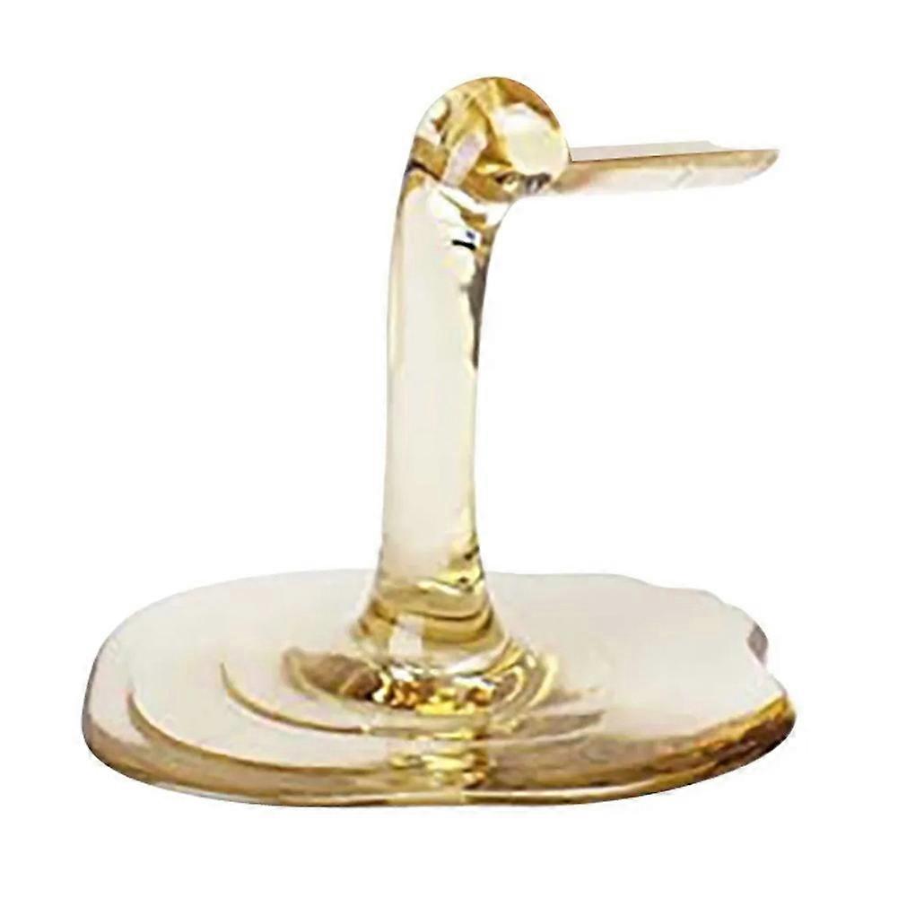Kreativer Ständer Für Mini-weinflaschen In Rot Und Gold, Origineller Flaschenhalter Aus Acryl, Gelb.