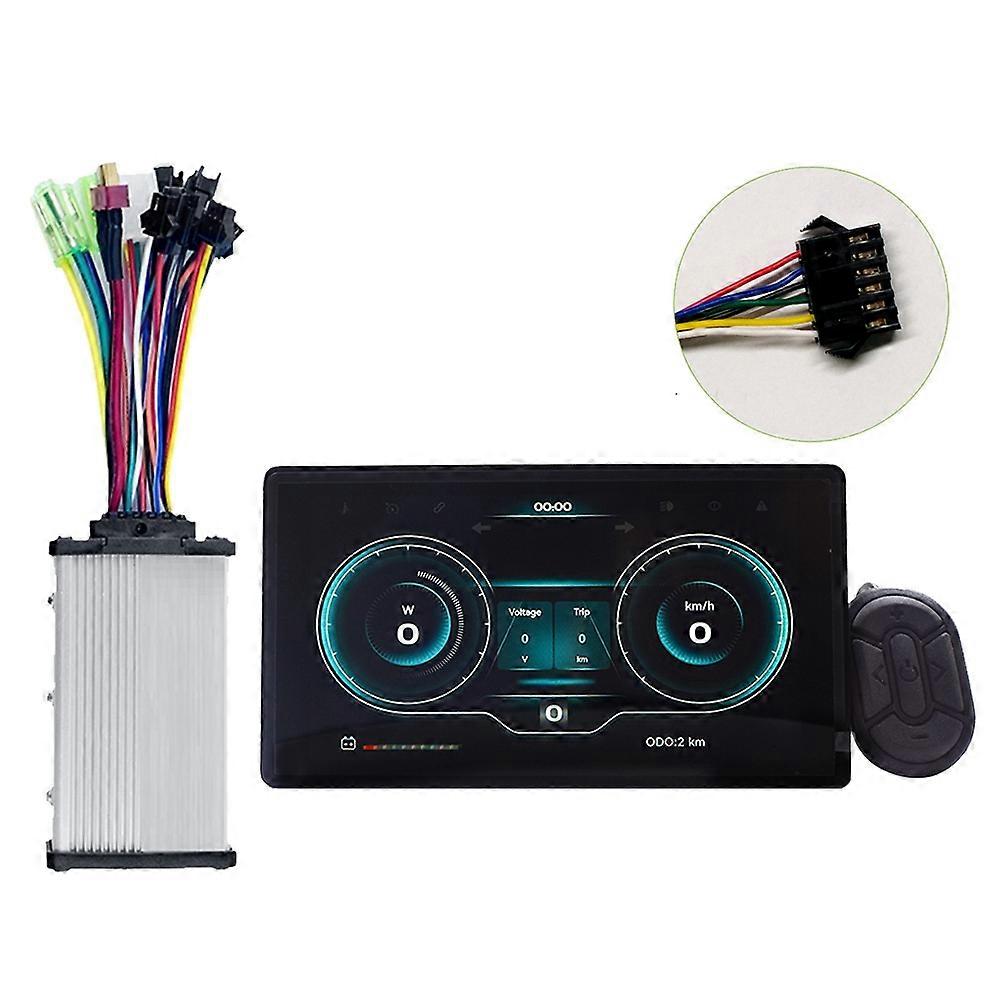 H8 Elektrofahrrad – Lcd-bildschirm + Fernbedienung – Bildschirmprojektion – Navigation – Digitale Stoppuhr – Tachometer – A