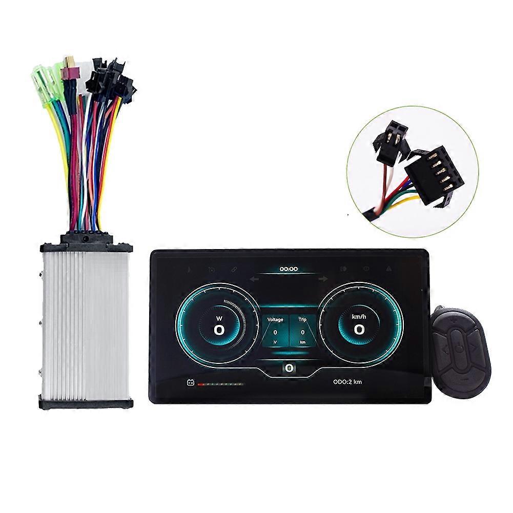 H8 Elektrofahrrad – Lcd-bildschirm + Fernbedienung – Bildschirmprojektion – Navigation – Digitale Stoppuhr – Tachometer – B