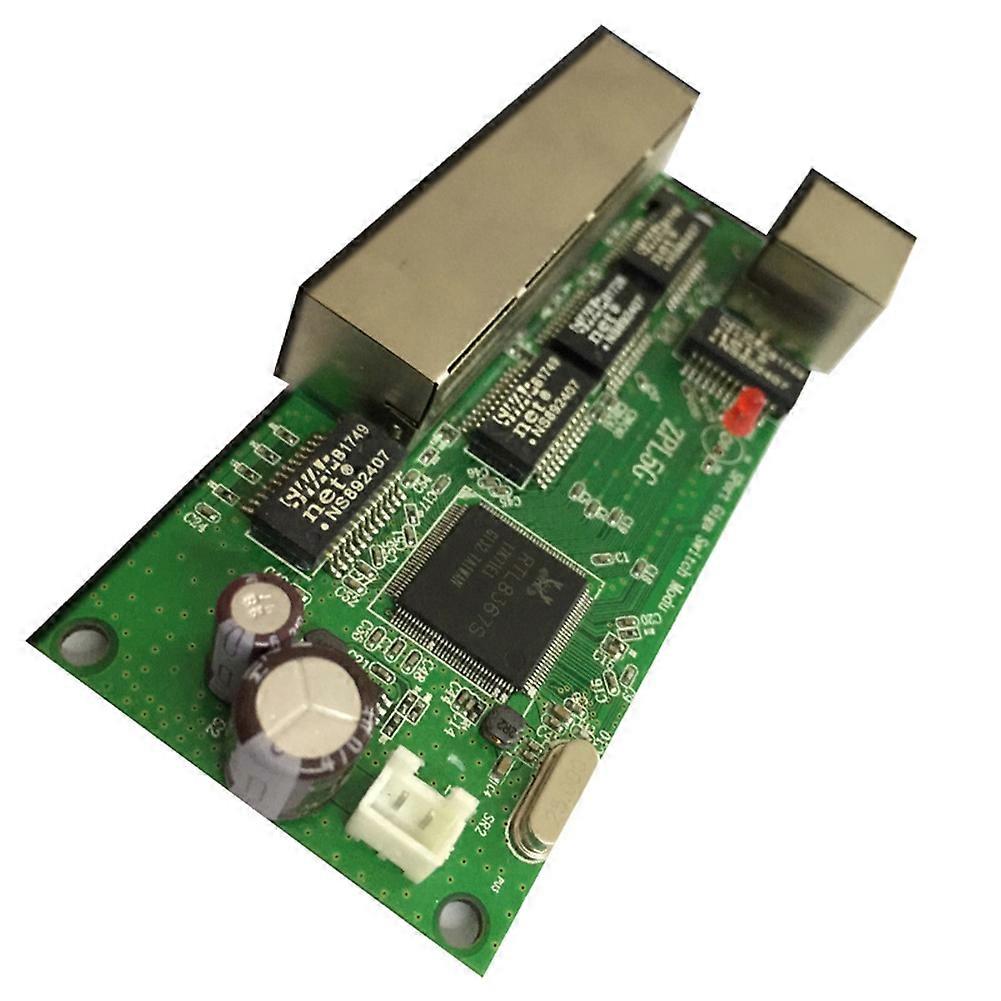 Miniaturisiertes Kontaktport-umschaltmodul, Pcba-motherboard, 5-port-gigabit-umschaltmodul, Led-leitung, 5 Ports 10/100/1000 Mbit/s