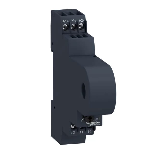 Schneider Electric Zelio control relay for overcurrent detection 2..20a with current trafo 1c/o 5a 24-240vac/dc