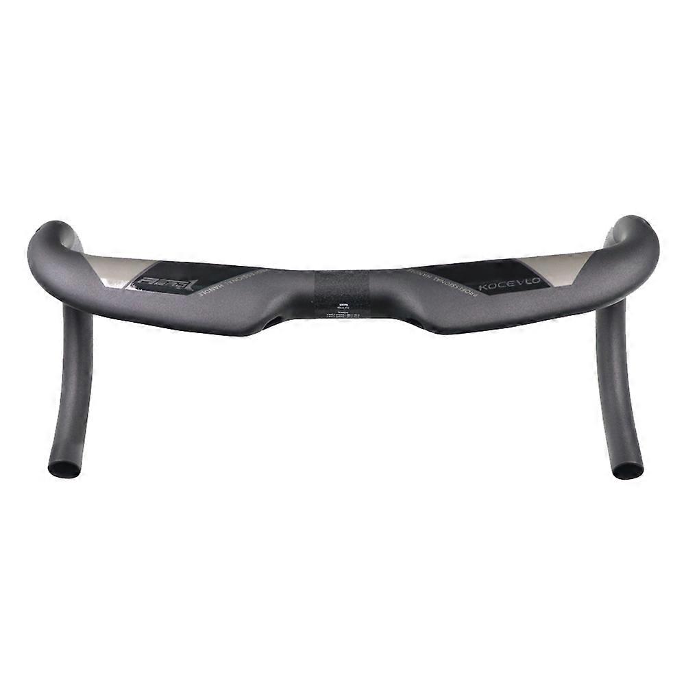 Kocevlo Ultraleichter Rennradlenker Aus Carbonfaser, 420 Mm, Matte Oberfläche, Interne Kabelführung