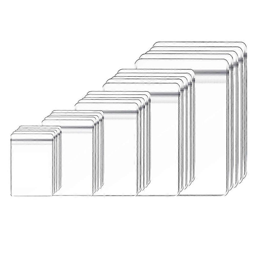 Packung Mit 160 Transparenten Pvc-beuteln Mit Reißverschluss, Oxidationsbeständig, Für Schmuck (ringe, Ohrringe).