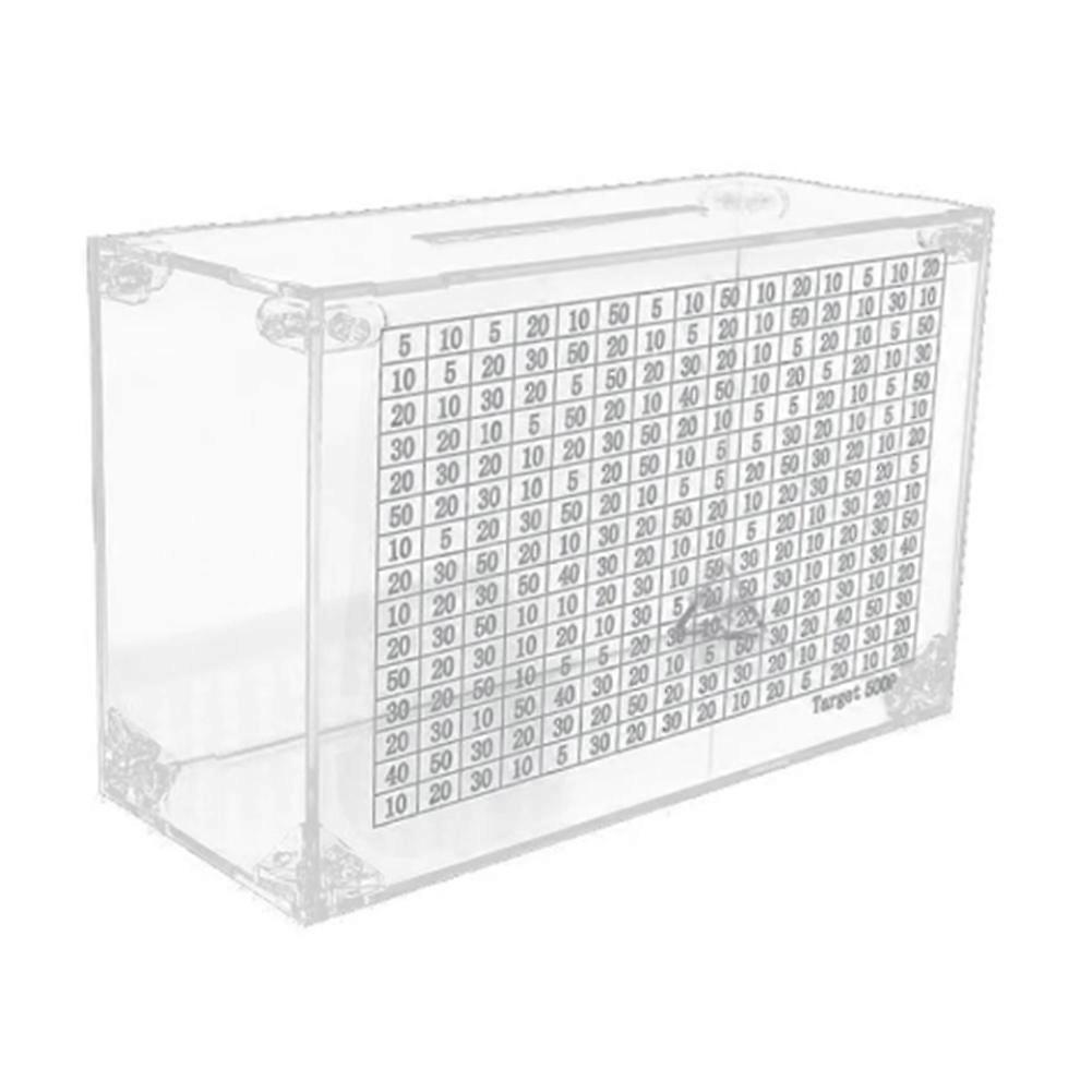Sparschwein Aus Acryl, Aufbewahrungsbox Zum Geldsparen, Dekoration Für Zuhause, Schule, Büro, Schlafzimmer Oder Studentenwohnheim.