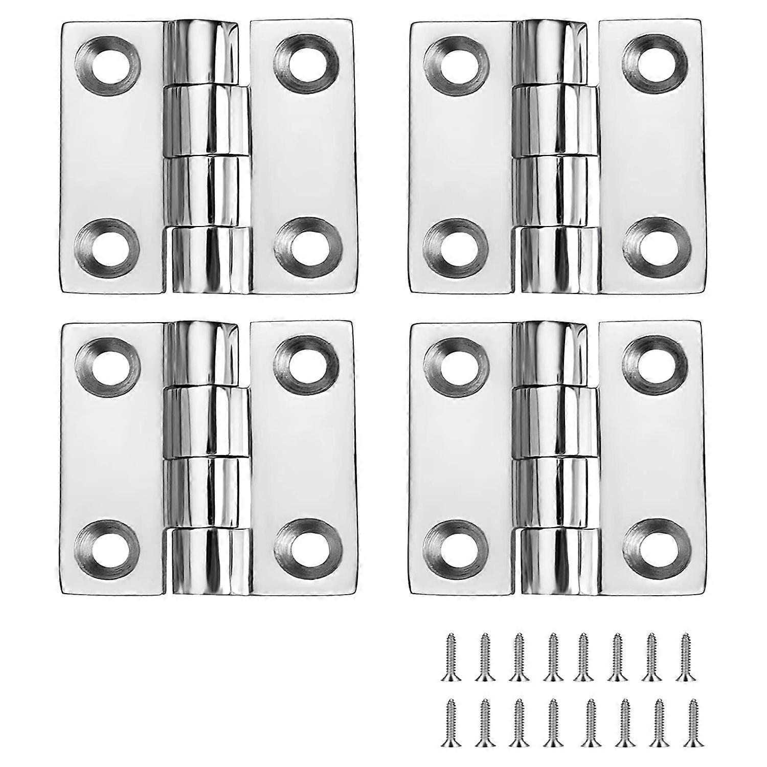 Hochleistungs-bootsscharniere Aus Edelstahl, Scharniere In Marinequalität, 2 Zoll X 2 Zoll (50 Mm X 50 Mm), (4 Stück)
