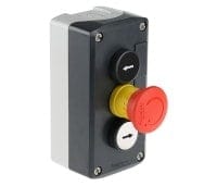 Schneider Electric 3 push button control box