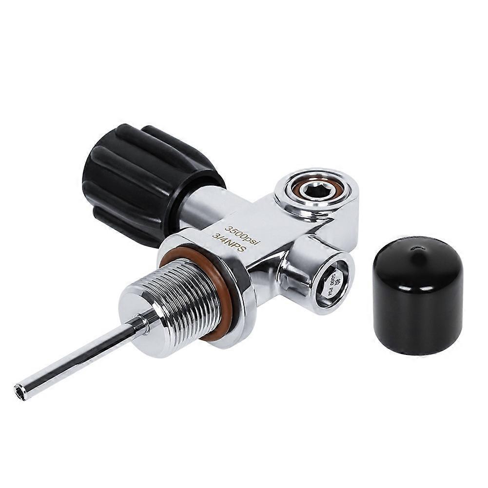 5000 Psi 3/4-14 Nps G3/4 Druckminderventil Für Tauchflaschen (yoke/din Kompatibel)