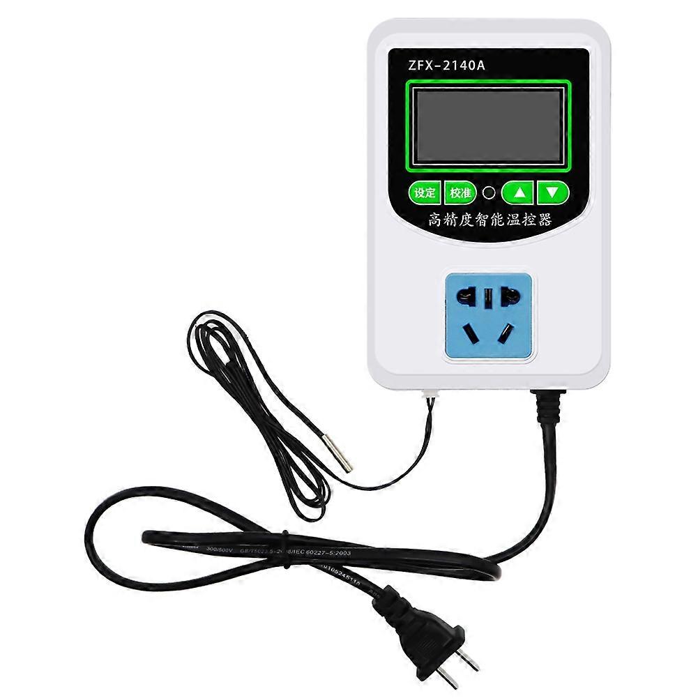Zfx-2140a Hochpräziser Smart-thermostat, Mikrocomputer-thermostat, Temperaturregler, Schalter, Us-stecker