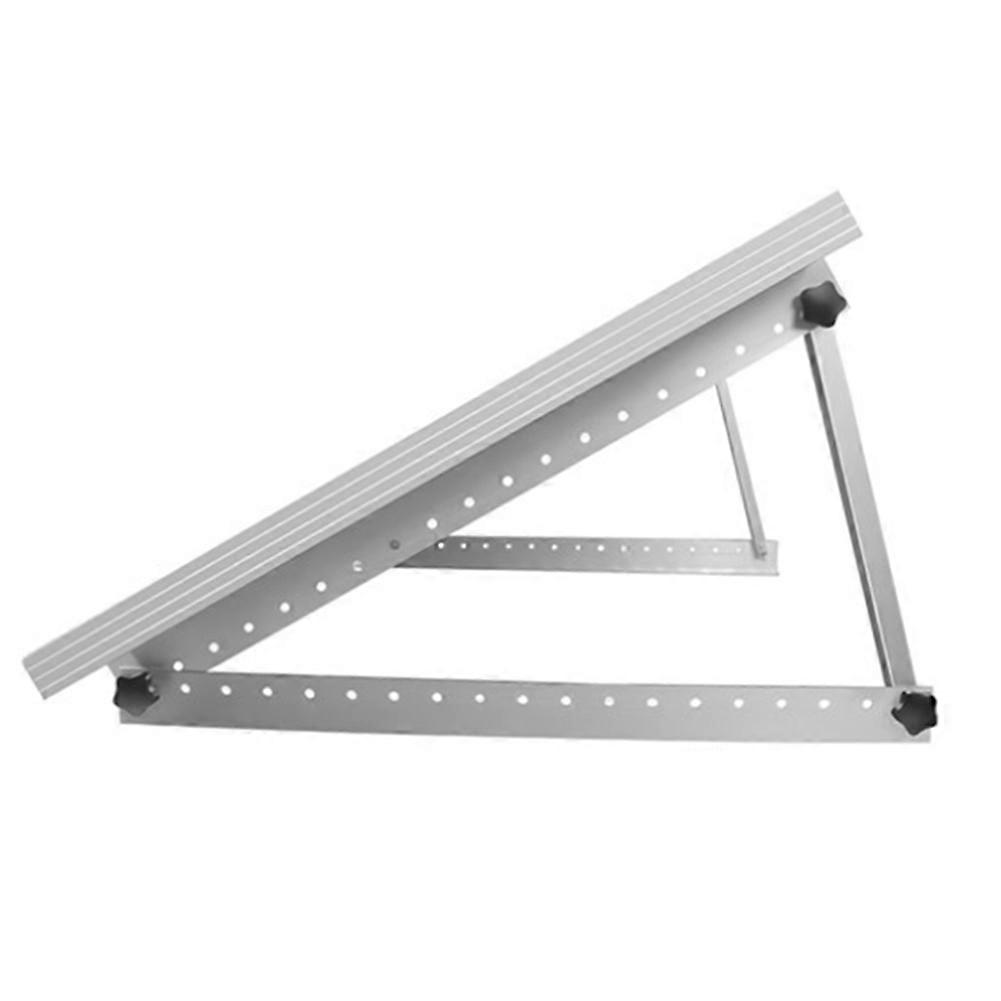 Verstellbare, Neigbare 22-zoll-montagehalterungen Für Solarmodule Bis 100 W, Kompatibel Mit Allen Wohnmobilen Mit Flachdach.