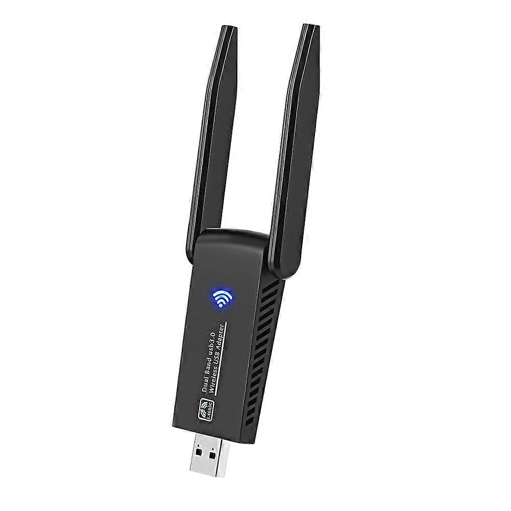 Usb 3.0 Wlan-adapter 1300 Mbit/s, Dualband 2,4 Ghz Und 5 Ghz Wireless Usb-dongle Mit Dualantenne Für Windows 10/11