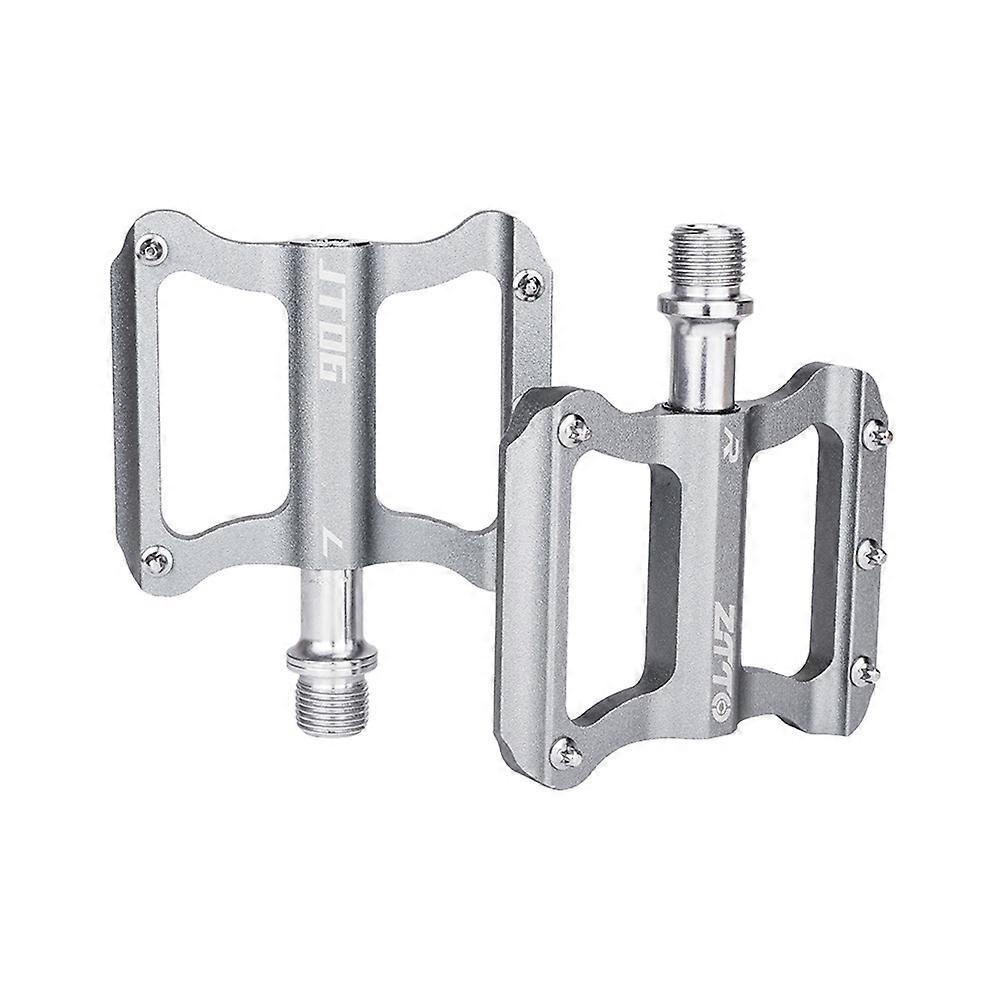 Ztto Ultraleichte Flatpedale Für Rennräder, Lager Aus Aluminiumlegierung, Rutschfest Und Faltbar, Titan.