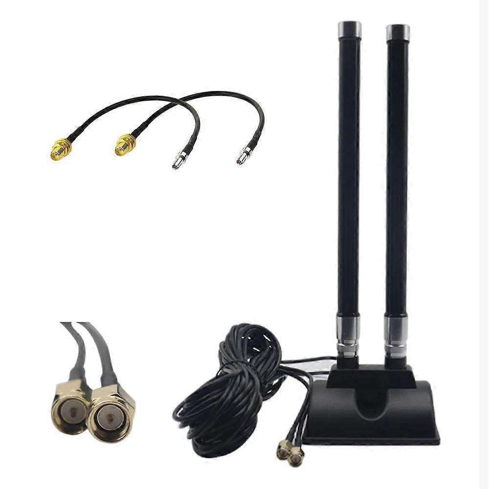 5g Lte Cpe-router-antenne, Sma-stecker, Hohe Verstärkung 46 Dbi, Externes 5g-verlängerungskabel, Magnetfußantenne