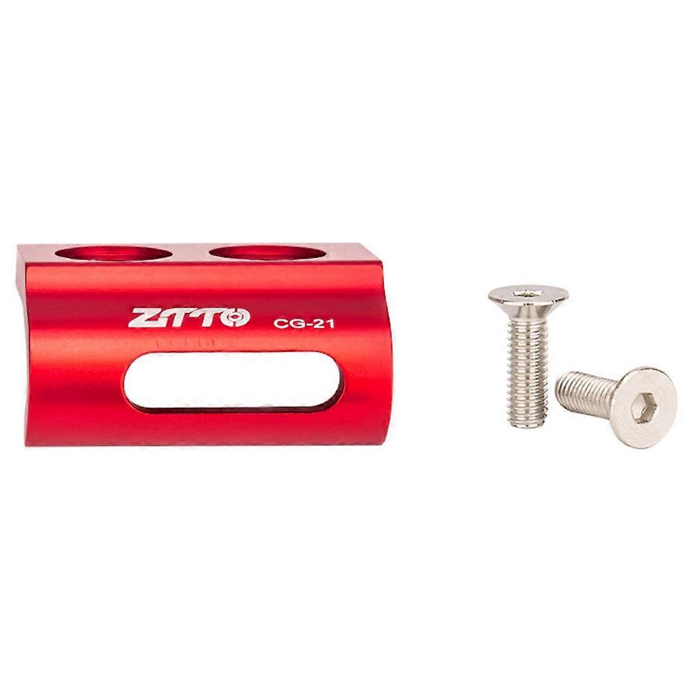 Ztto Umwerferauge Aus Aluminiumlegierung Für Gravel- Und Cross-country-bikes, Kompatibel Mit Carbonrahmen, Direktmontage, Rot.