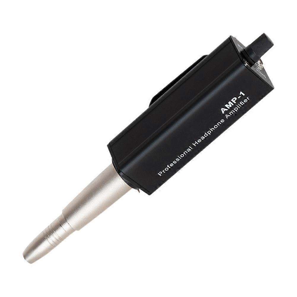 Tragbarer Xlr-auf-3,5-mm-kopfhörerverstärker-konverter Mit Gehäuse Aus Aluminiumlegierung Für Bühnenauftritte