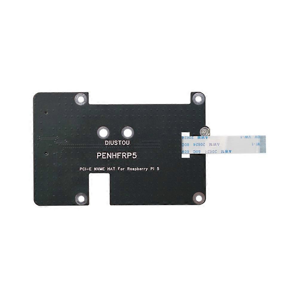 Pcie-zu-m.2-m-key-nvme-adapter, Erweiterungskarte Für Raspberry Pi 5 2230, 2242 Und 2280, Kompatibel Mit Nvme-m.2-m-key-ssds, Pcie Gen2