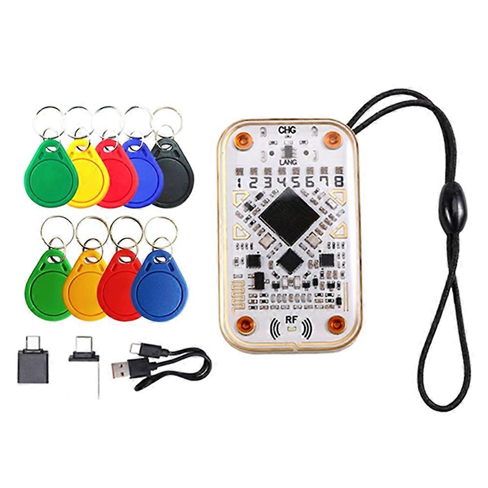 Chameleon Ultra Rfid-chip-lesegerät + Smart-key-fob-kartenemulator 4xcuid 5xuid 125k 13,56m Ic-id Nfc-kartendecoder