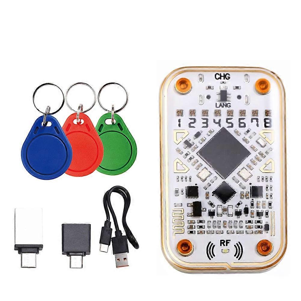 Chameleon Ultra Rfid-chip-lesegerät + Smartcard-emulator Für Schlüsselanhänger, Cuid 3x125k 13,56m, Nfc-dekodierung Und -beschreibung