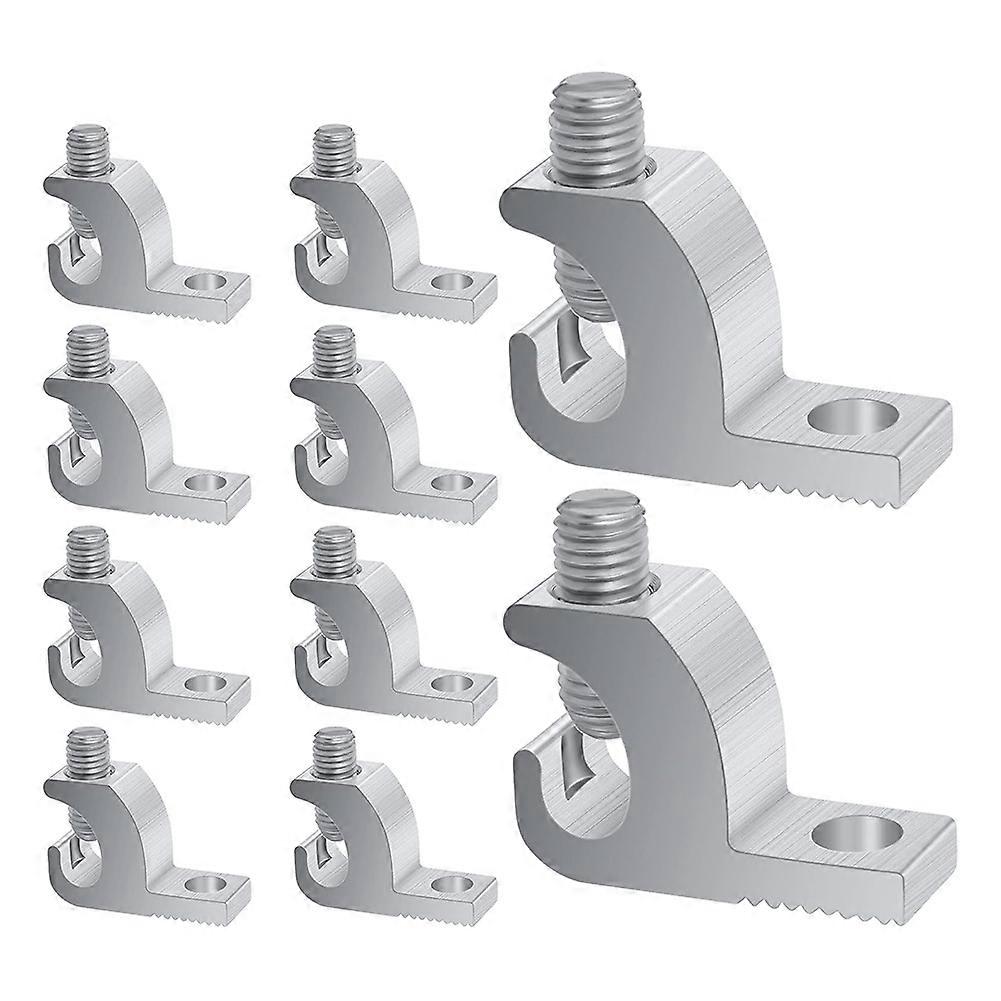 Schwimmbad-anschlussklemmen, Unterputzverbinder, Leitfähige Aluminiumklemmen Für Schwimmbäder, 4 Bis 14-adrig (10er-packung)