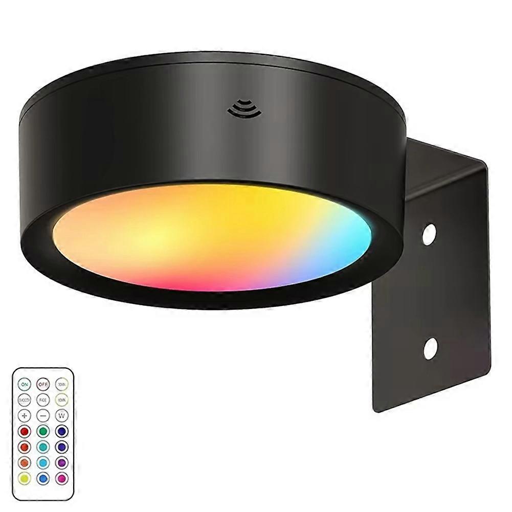 Led-ambientebeleuchtung Für Gemälde, Batteriebetrieben, Dimmbar, Mit 13 Beleuchtungsmodi (schwarz).