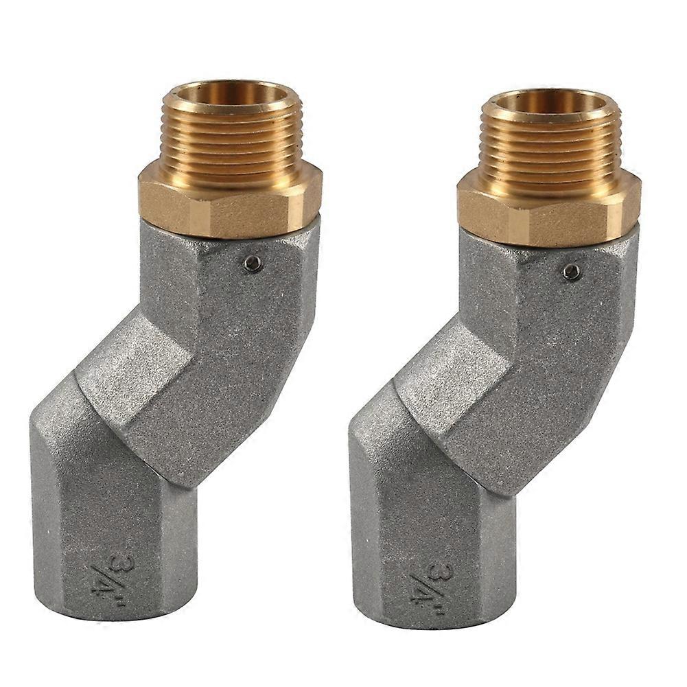 360°-drehgelenk Für 3/4"-npt-kraftstoffschlauch (2 Stück)