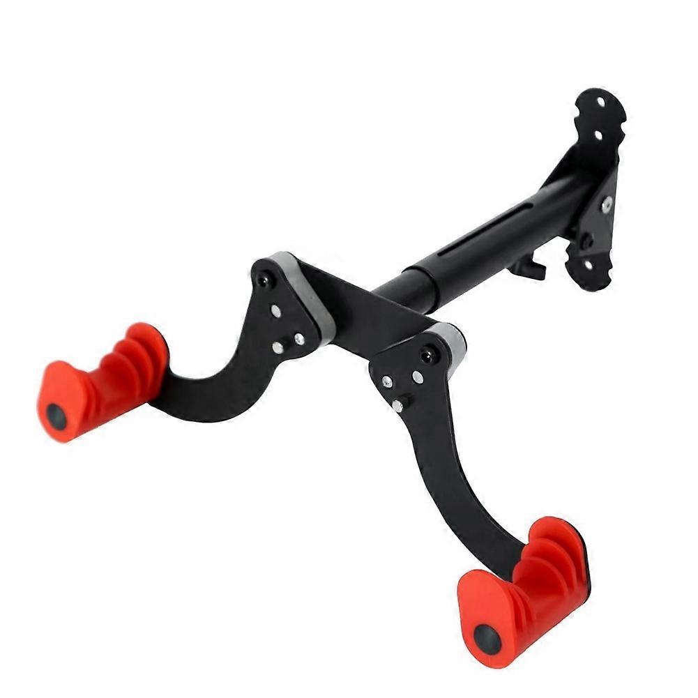 Verstellbarer, Wandmontierter Fahrradständer, Ideal Zur Aufbewahrung Von Fahrrädern Und Rollern, Mit Klappbarem Und Teleskopierbarem Haken.