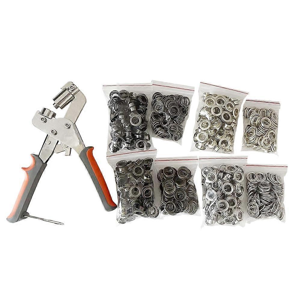 Ösenzangen-set, 3/8 Zoll (10 Mm) Ösenwerkzeug Mit 400 Metallösen Für Leder, Gürtel, Schuhe Und Kleidung