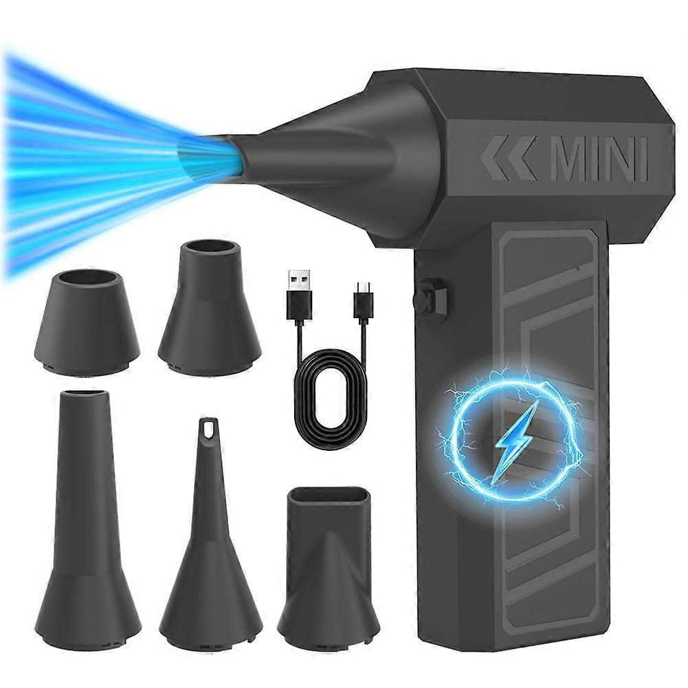Leistungsstarker, Bürstenloser Turbo-jet-lüfter Mit 105.000 U/min, Led-anzeige Und -beleuchtung Sowie Elektrischer Staubabsaugung Für Den Einsatz Im Haus Und Im Freien.