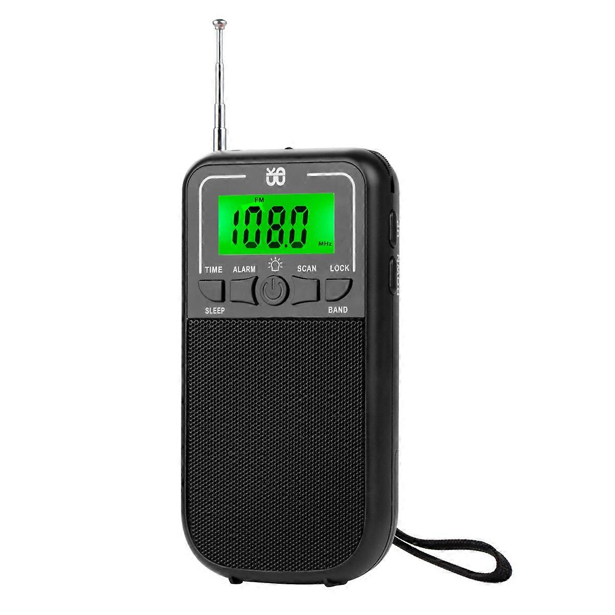 Tragbares Am/fm/sw-radio, Transistorradio Mit Led-taschenlampe, Notfallradio Für Outdoor-camping