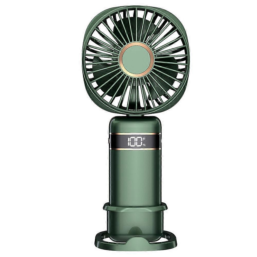 Tragbarer Ventilator Mit Tischdisplay, Tragbarer Mini-usb-ventilator Mit Aufladefunktion, C