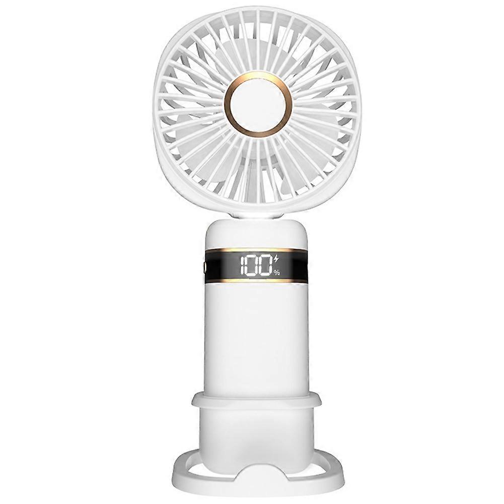 Tragbarer Ventilator Mit Tischdisplay, Mini-ventilator, Usb-aufladbarer Tragbarer Ventilator A