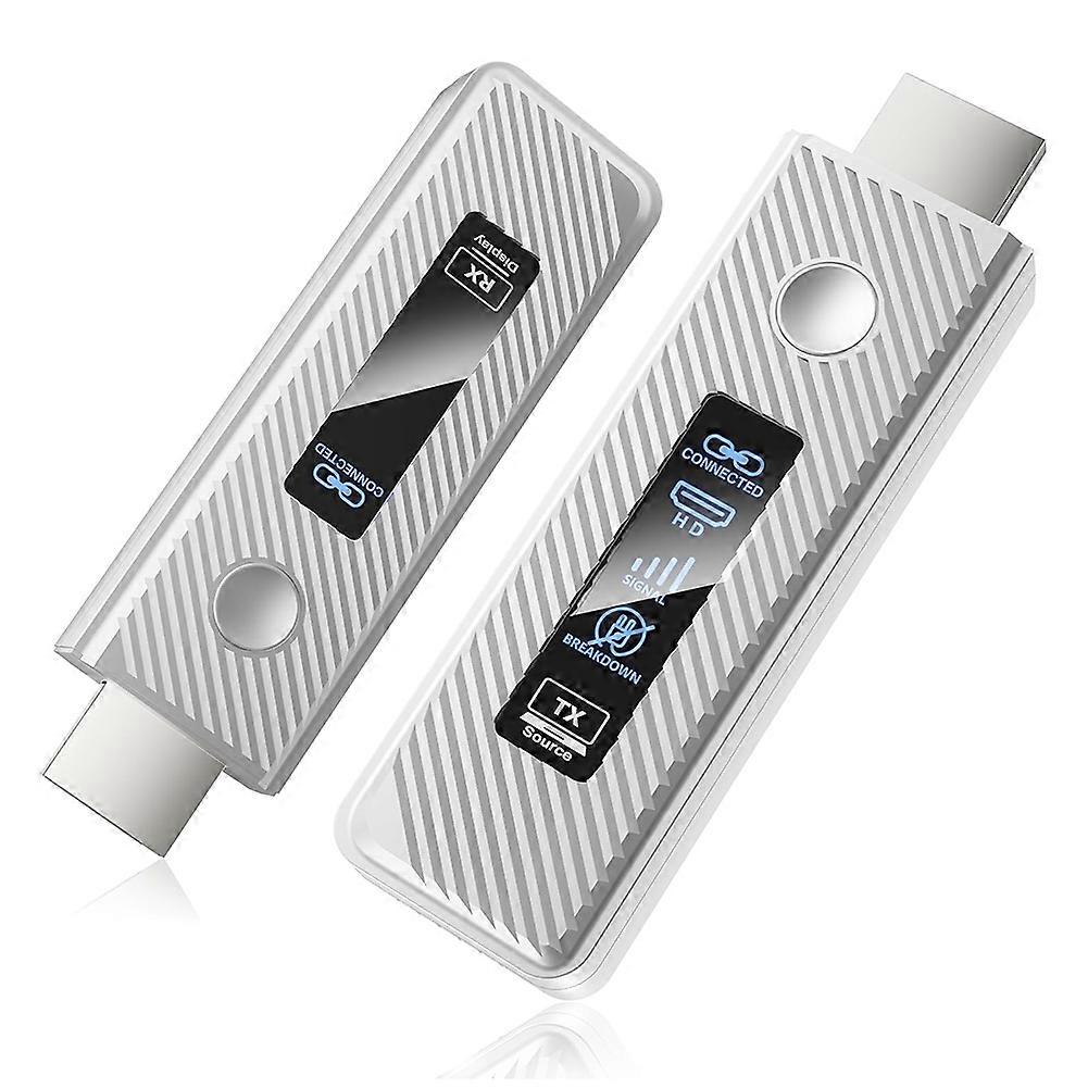 Hdmi-kompatibler Drahtloser Sender Und Empfänger, Tragbarer Erweiterungsdisplay-adapter Für Laptop/pc/tv/projektor