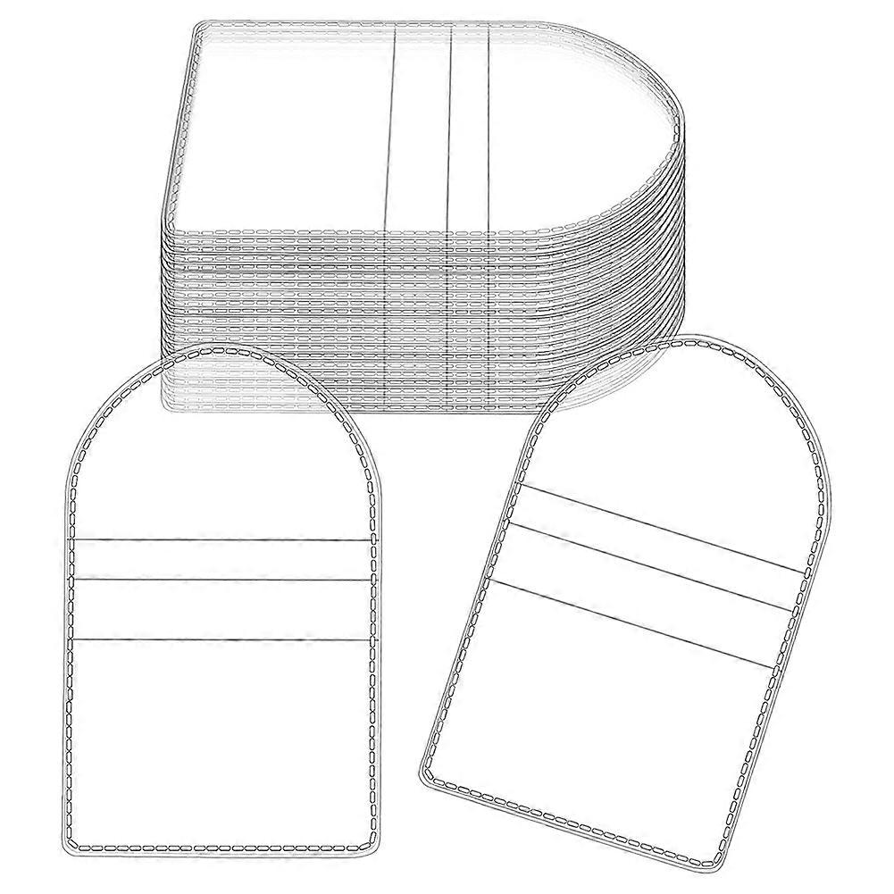 150 Transparente Pvc-münzfächer, Einteiliges Fach (2,2 X 2 Zoll, Rund)