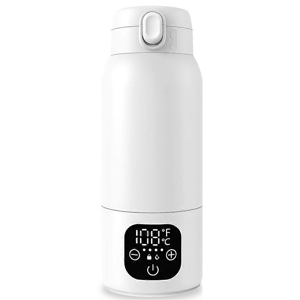 Tragbarer Flaschenwärmer Für Unterwegs, Ideal Für Säuglingsnahrung, 500-ml-flaschenwärmer Mit Langlebigem 11.000-mah-akku Und Schneller Aufheizzeit
