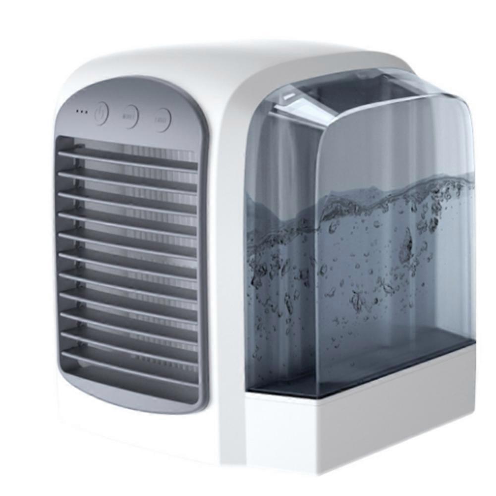 Geschwindigkeitsstufen, 380-ml-wassertank, Leise, Tragbare Klimaanlage, Schnelle Kühlung, Luftbefeuchter, Ventilator Für Schlafzimmer, Büro Oder Zuhause