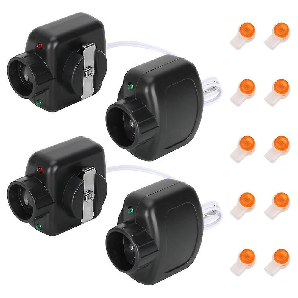 Set Mit 2 Lichtschranken Für Linear Garagentoröffner, Kompatibel Mit Den Modellen Hae00002, Lso50, Ldo33 Und Ldo50.