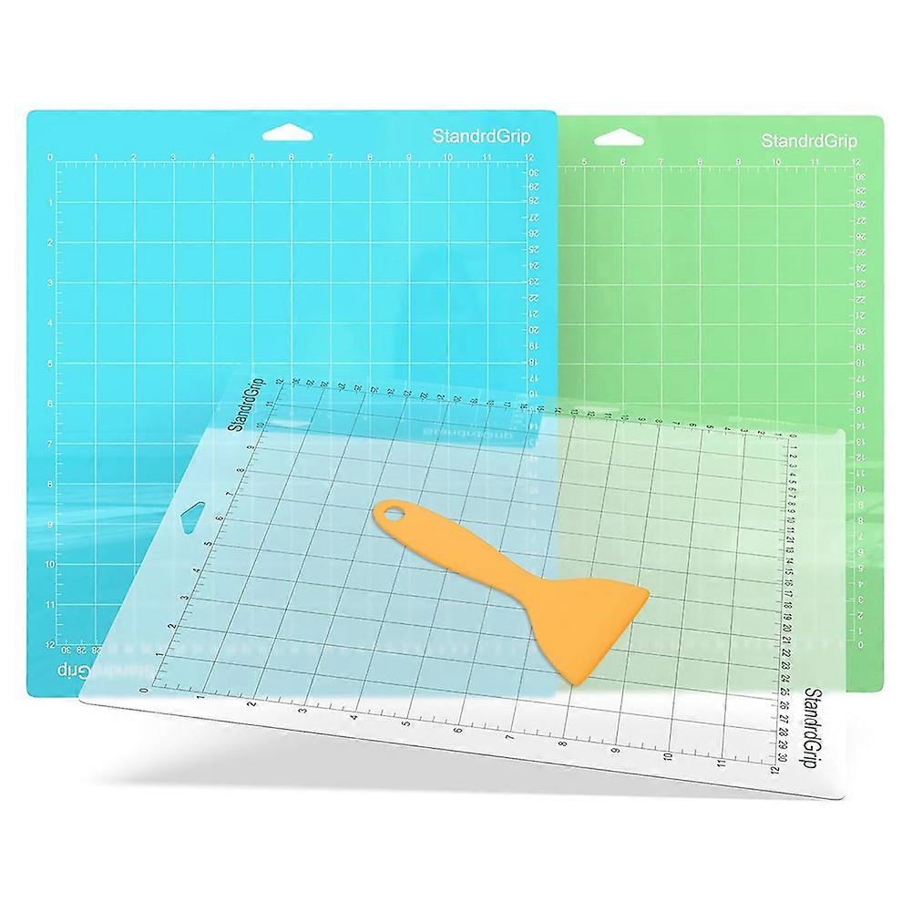 12x12 Schneidematte Für Maker 3/maker/explore 3/air 2/air/one (3 Matten) - Wiederverwendbare Raster-klebematten