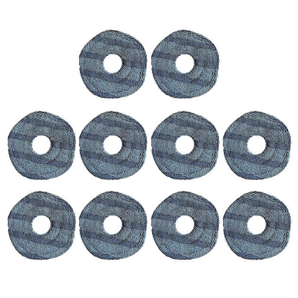 Packung Mit 10 Waschbaren Reinigungstüchern Für Die Saugroboter Eufy X10 Pro Omni Und Eufy X9 Pro – Ersatzteile Für Reinigungstücher
