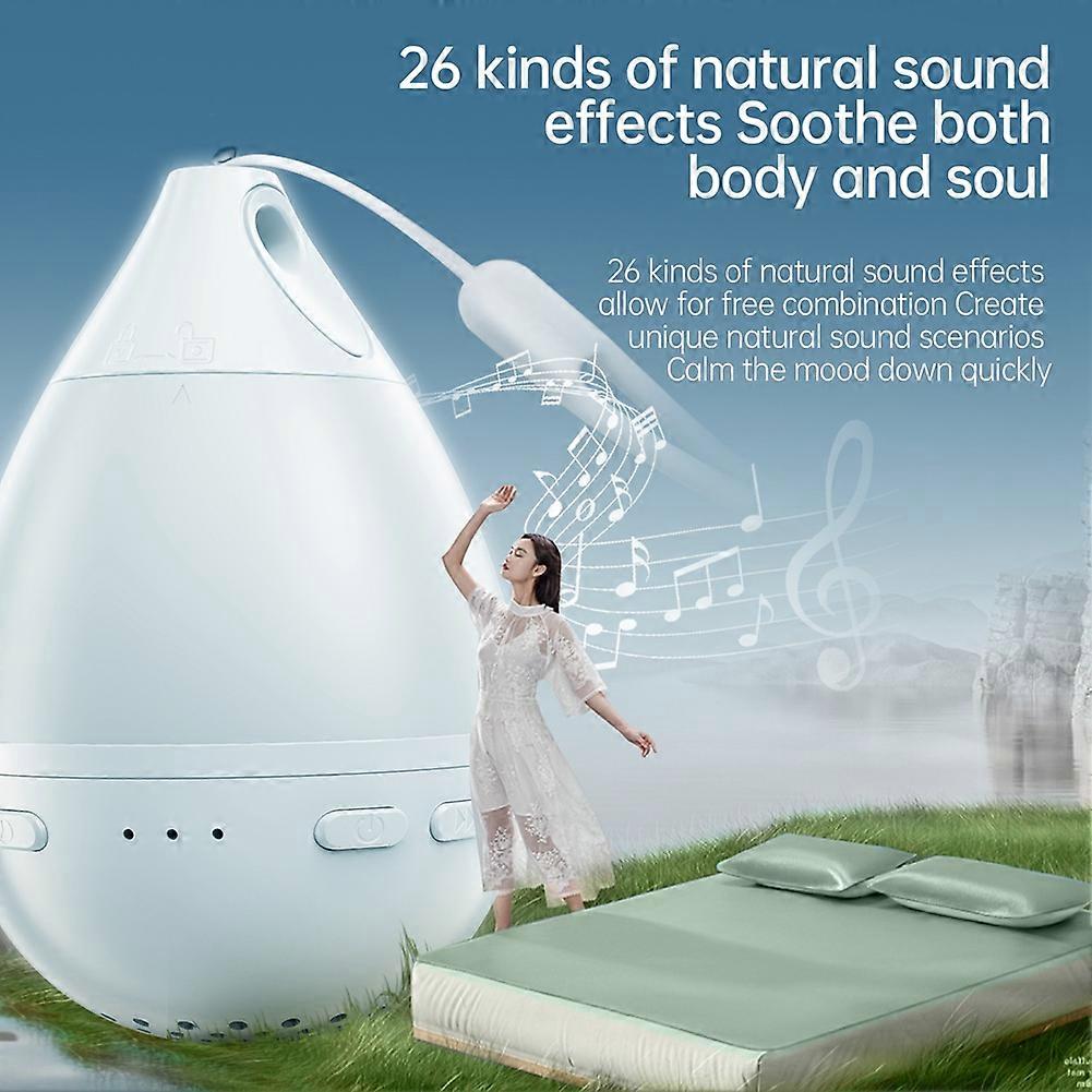 Multifunktionaler Bluetooth-lautsprecher Mit 26 Liedern Zum Einschlafen, Für Yoga Und Meditation. Beruhigende Klänge Zur Linderung Von Stress. Geschenkidee.