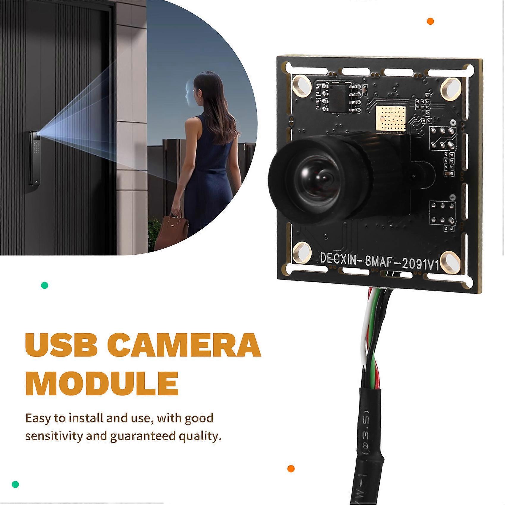 78° 8-megapixel Hd-usb-kameramodul Mit Fixfokus, Industriekamera, Treiberlos, Imx179-kameramodul Mit 1 M Usb-kabel