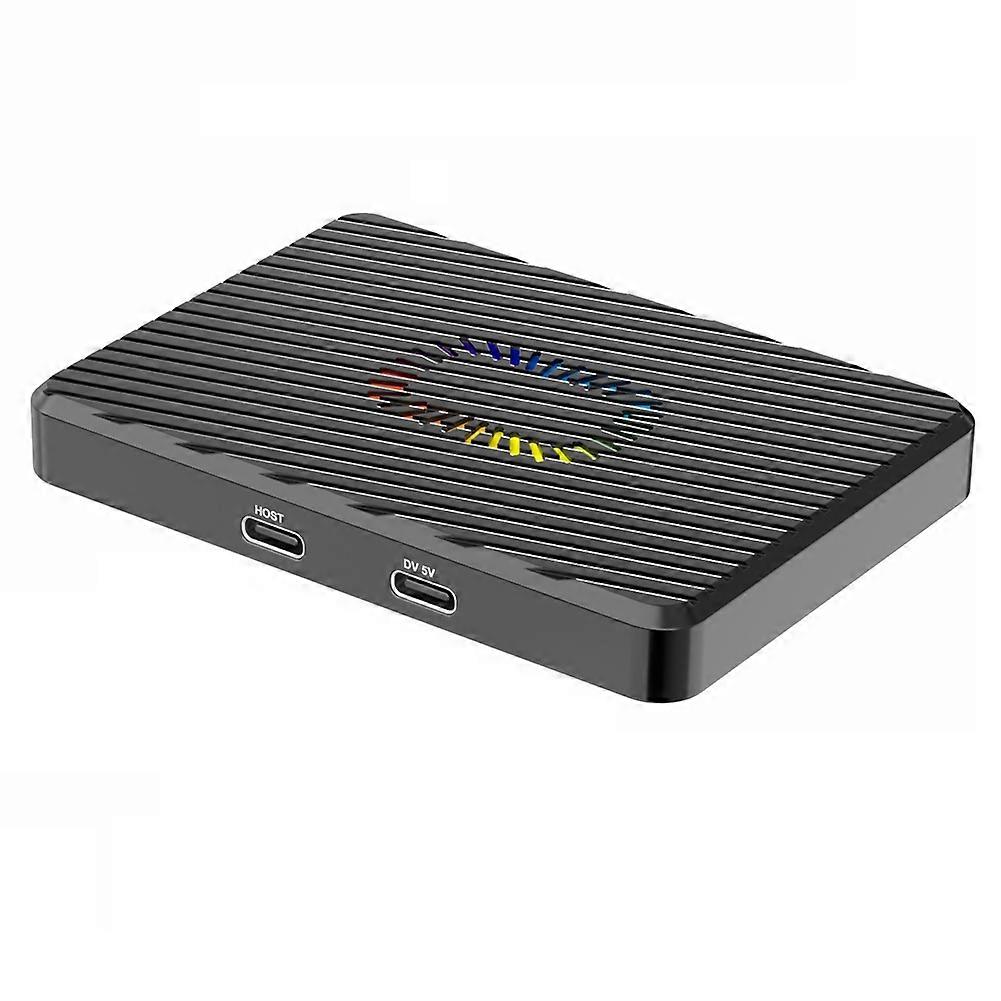 Dual-bay M.2 Nvme Rgb Ssd-gehäuse Mit Usb 3.2 Pcie Nvme 10gb/s Dockingstation Für Pc