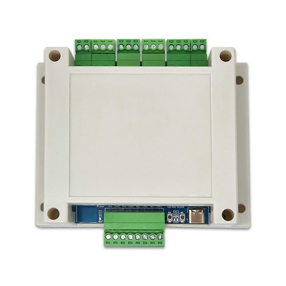 Esp32 4-kanal Modbus-relaismodul Mit Gehäuse, Usb-c 9-24 V Schnittstelle, Rs485, Wi-fi Und Bluetooth.