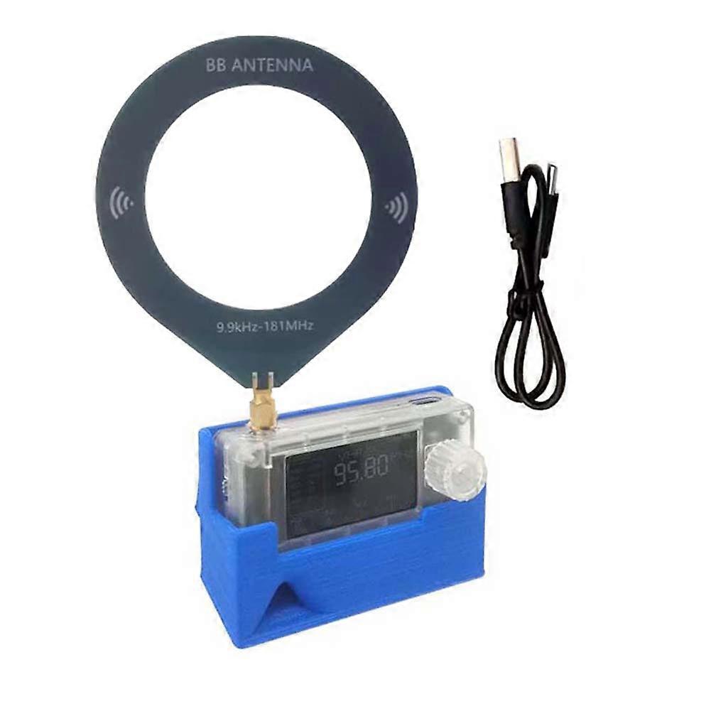 Si4732 Lsb Usb Am/fm/am Mini-taschenradio, Allbandempfänger, 1,9-zoll-ips-bildschirm Mit Verstärker Und Ständer
