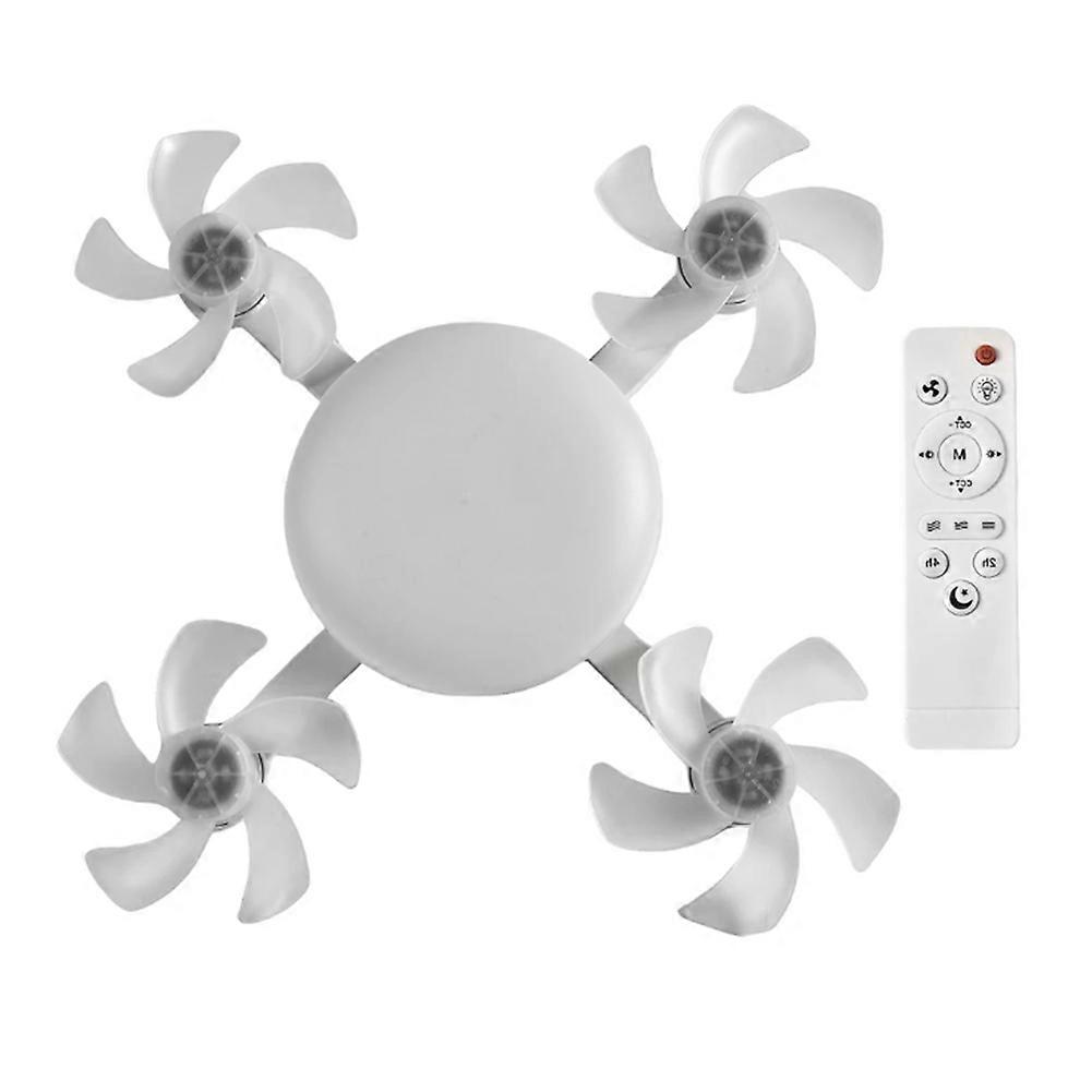 E27 Led-deckenleuchte Mit Dimmer Und Fernbedienung, 60 W, In Form Einer Drohne.