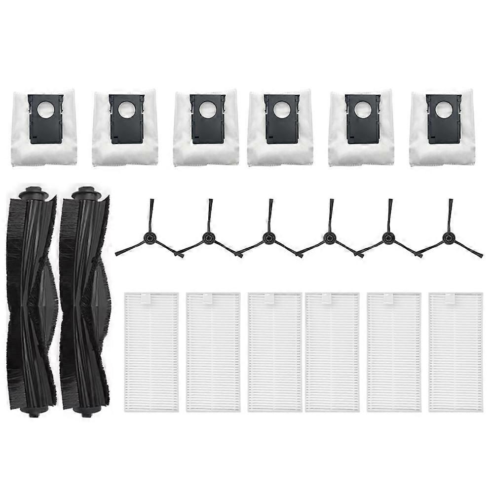 Ersatzteile Für Die Saugroboter Eureka J20 / Midea W20 / W20 Pro: Hauptwalze, Seitenbürste, Hepa-filter, Staubbeutel