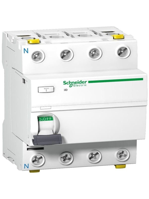 Schneider Electric Acti9 iid 4p 80a 30ma a-type residual cu