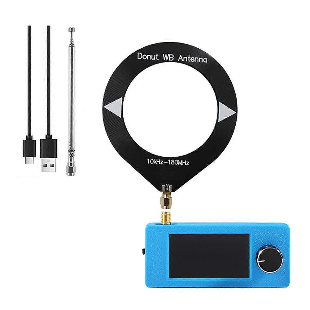 Si4732 Miniatur-radioempfänger 10 Khz–180 Mhz Hf Sw Mw Vhf, Tragbar, Fm/am/lsb/usb, 1,9-zoll-ips-bildschirm