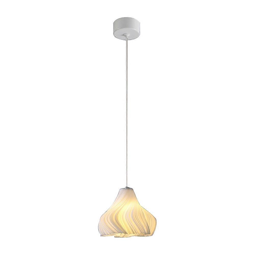 Pvc-kronleuchter Mit Gewelltem Lampenschirm Für Wohnzimmer, Treppenhaus, Schlafzimmer, Kücheninsel, Lounge.