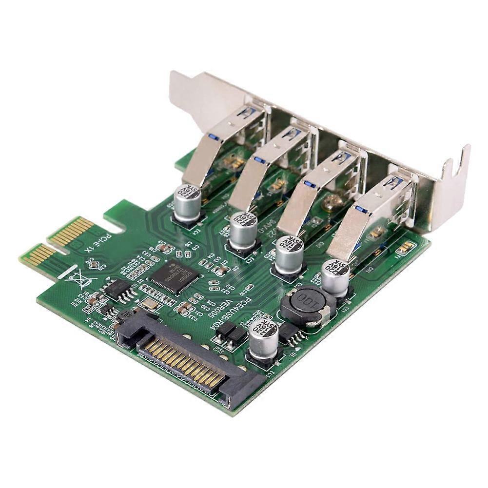 Pci Express Pci-e Zu Usb 3.0 Low Profile 4-port Hub Erweiterungskarte