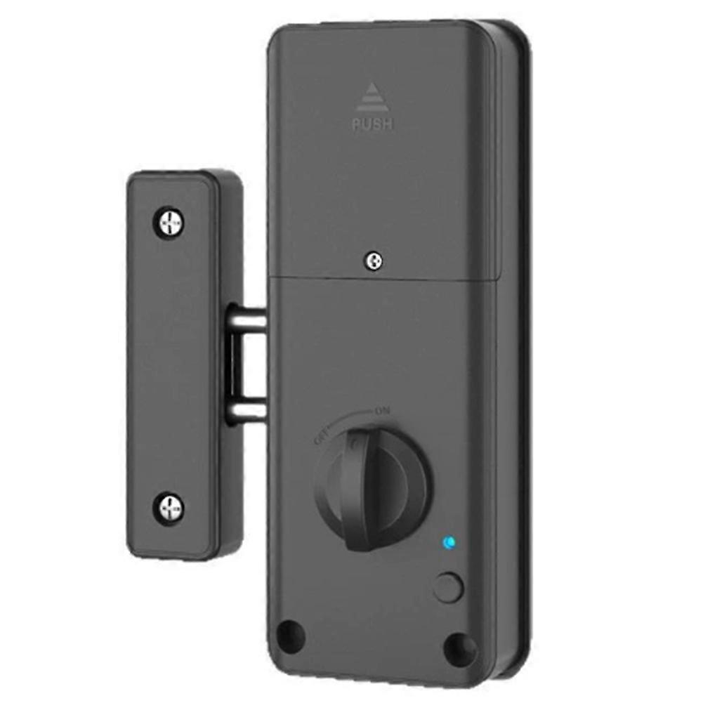 Tuya Smart Unsichtbares Bluetooth-türschloss (13,56 Mhz), Smartcard-zugang, Schlüsselloser Zugang, Motorisiert Und Bohrfrei Für Holztüren